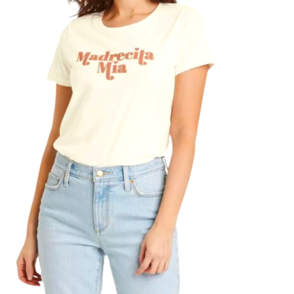 Doe. Cream "Madrecita Mia" Graphic T-Shirt